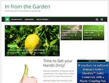 Tablet Screenshot of infromthegarden.com